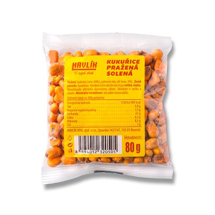 Product image Havlík - roasted corn - salted, 80g