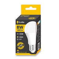 Ecolite LED - žárovka - E27, 8 W, sv. tok 880 lm