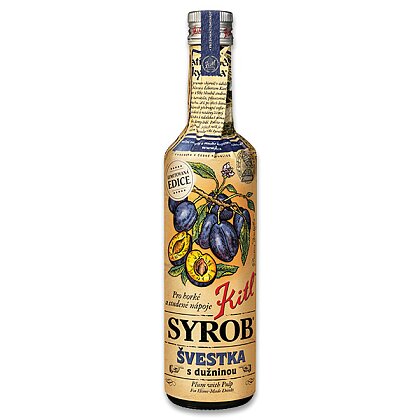 Obrázek produktu Kitl Syrob - sirup - švestka, 500 ml