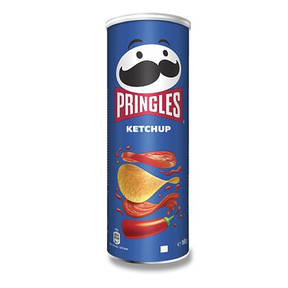 Obrázek produktu Pringles - slané snacky - kečup, 165 g