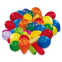 Nafukovací balónky - mix barev a tvarů