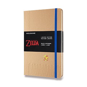 Zápisník Moleskine The Legend of Zelda - tvrdé desky
