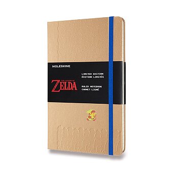 Obrázek produktu Zápisník Moleskine The Legend of Zelda - tvrdé desky - L, růžový, linkovaný