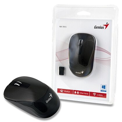 Obrázek produktu Genius NX-7015 - bezdrátová optická myš - 1600 dpi, čokoládová barva