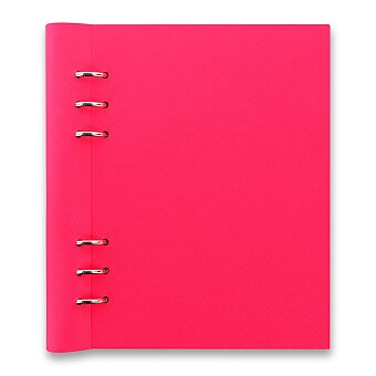 Obrázek produktu Blok Filofax Clipbook Saffiano Fluoro A5 - růžový