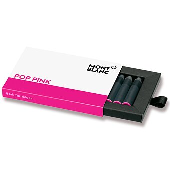 Obrázek produktu Inkoustové bombičky Monblanc Pop Pink - 8 ks