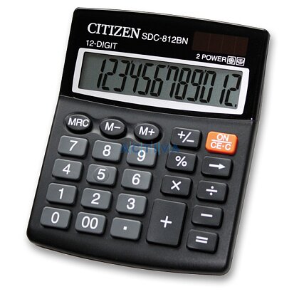 Obrázek produktu Citizen SDC-812NR - stolní kalkulátor