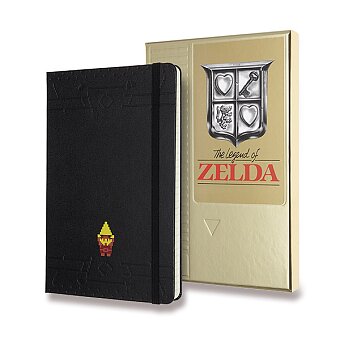 Obrázek produktu Zápisník Moleskine The Legend of Zelda - tvrdé desky - sběratelská edice