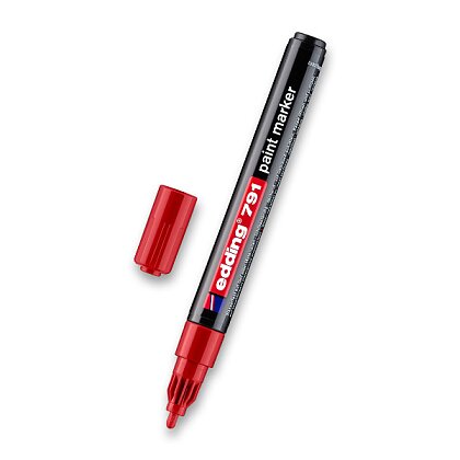 Product image Edding Paint Marker 791 - lakový popisovač - červený