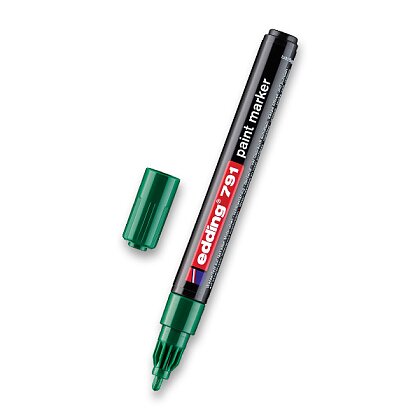 Obrázek produktu Edding Paint Marker 791 - lakový popisovač - zelený