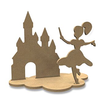 Obrázek produktu Kreativní dřevěná sada Aladine Gomille - Princezna