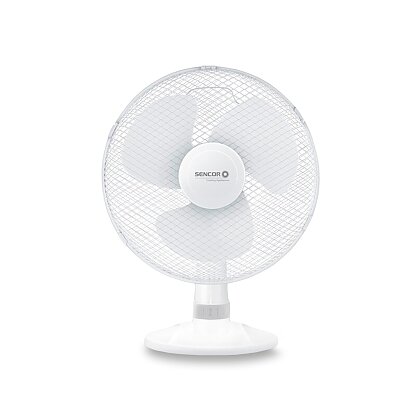 Obrázok produktu Sencor SFE 3027WH-EUE3 - stolný ventilátor - stolný, priemer 30 cm
