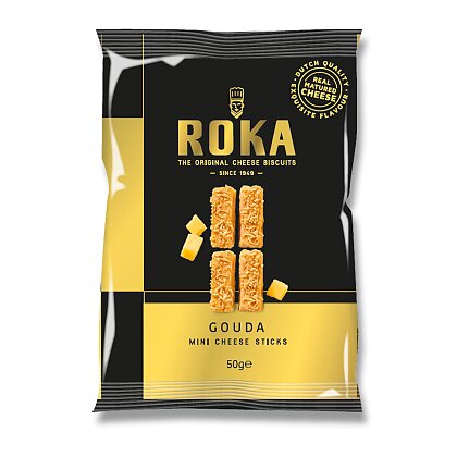 Obrázok produktu ROKA - mini syrové Gouda tyčinky - 50 g