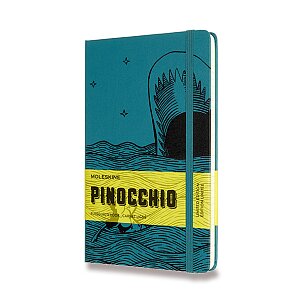 Zápisník Moleskine Pinocchio - tvrdé desky