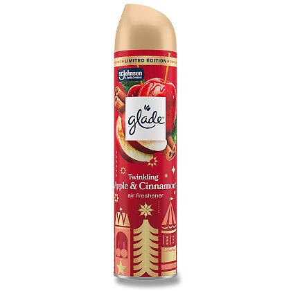 Obrázok produktu Glade - osviežovač vzduchu - Twinkling Apple & Cinnamon, 300 ml