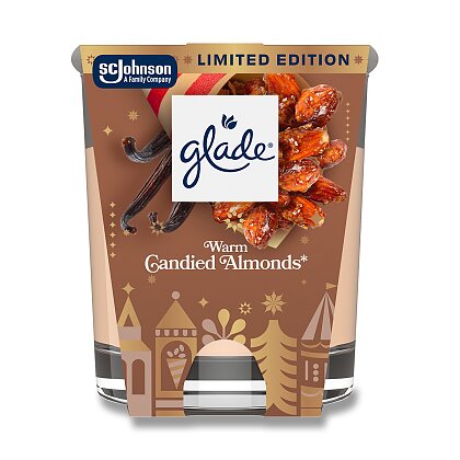 Obrázek produktu Glade - vonná svíčka - Warm Candied Almonds, 112 g