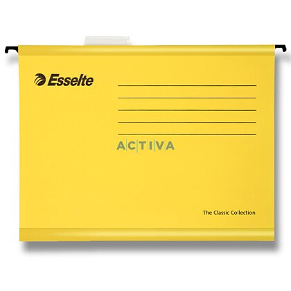 Obrázek produktu Esselte Classic - závěsné zakládací desky A4 - žluté, 25 ks