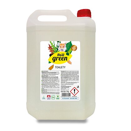 Obrázek produktu Real green - čisticí prostředky - na toalety, 5 kg