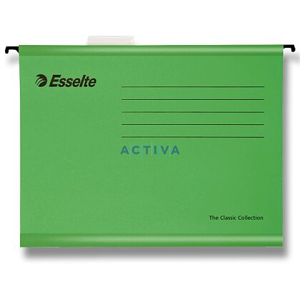 Obrázek produktu Esselte Classic - závěsné zakládací desky A4 - zelené, 25 ks