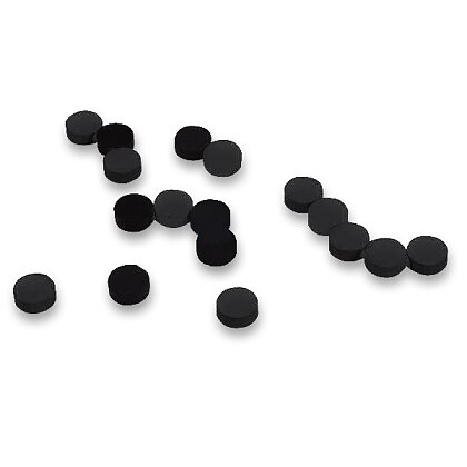 Obrázek produktu Feritové magnety - průměr 20 mm, 20 ks, černé