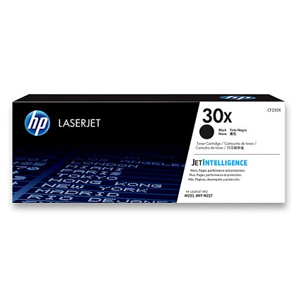 Obrázek produktu HP - toner č. 30X, CF230X, black (černý), 3,5K pro laserové tiskárny