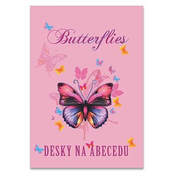 Obrázek produktu Desky na abecedu Motýl