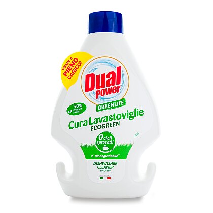 Obrázek produktu Dual Power Greenlife Cura Lavastoviglie - čistič myčky - 250 ml