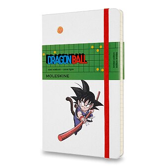 Obrázek produktu Zápisník Moleskine Dragon Ball - tvrdé desky - L, linkovaný, Goku