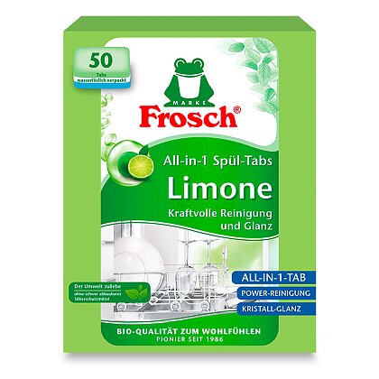 Obrázek produktu Frosch - tablety do myčky - 50 tablet