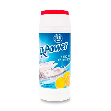 Obrázok produktu Q Power - čistiaci piesok - Citrón, 400 g