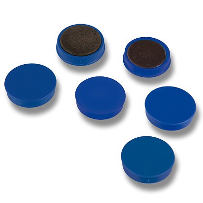 Product image Centropen 9795 - magnets - 30 mm diameter, 10 pieces of blue