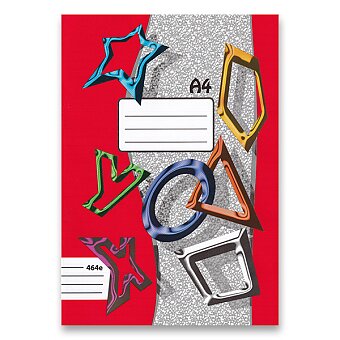 Obrázek produktu Školní sešit EKO 464 - A4, linkovaný, 60 listů