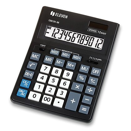 Product image Eleven CDB 1201-BK - desktop calculator