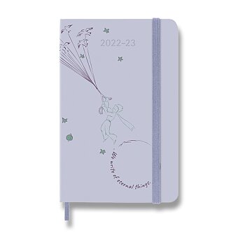 Obrázek produktu 18měsíční diář Moleskine 2022-23 Le Petit Prince Fly - tvrdé desky - S, týdenní