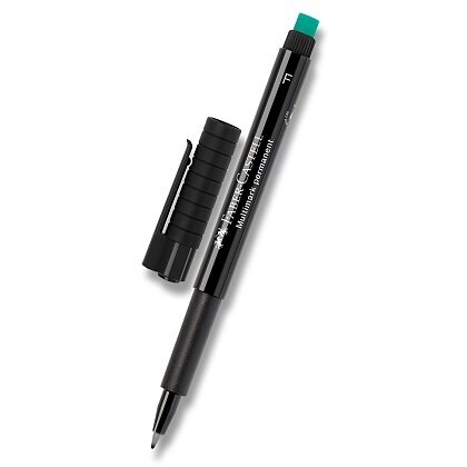 Obrázek produktu Faber-Castell Multimark 1513 F - permanentní popisovač - černý, hrot F