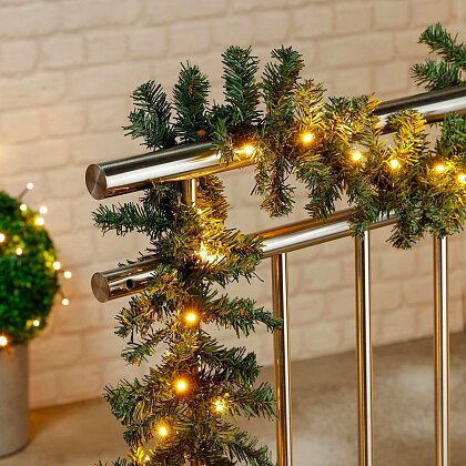 Obrázek produktu Umělá LED girlanda - 270 cm, zelená