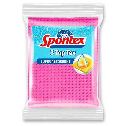 Obrázek produktu Spontex TopTex - houbová utěrka, 3 ks