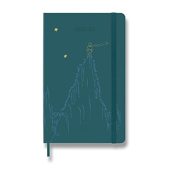 Obrázek produktu 18měsíční diář Moleskine 2022-23 Le Petit Prince Mountain - tvrdé desky - L, týdenní