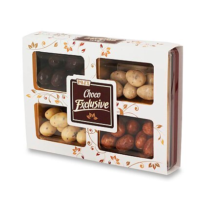 Product image Choco exclusive - almonds in chocolate - mix of types, 200 g