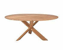Stůl Ethnicraft Circle Outdoor Dining Table