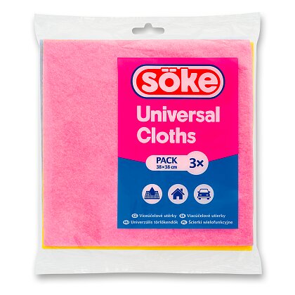 Obrázok produktu Spontex Economic - viacúčelová utierka, 3 ks