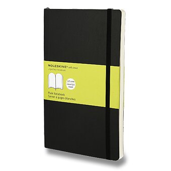 Obrázek produktu Zápisník Moleskine - měkké desky - L, čistý, černý