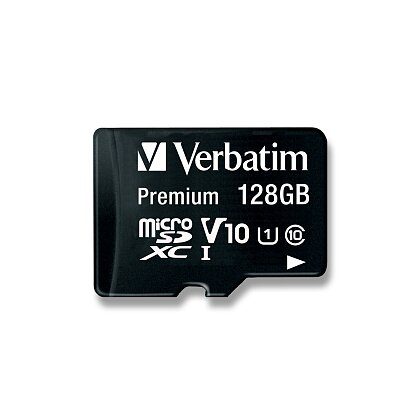Obrázek produktu Verbatim micro SDXC - paměťová karta - micro SDXC 128 GB + adaptér