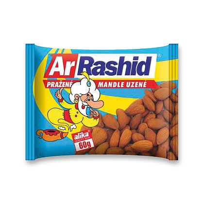 Obrázok produktu ArRashid - mandle pražené údené, 60 g
