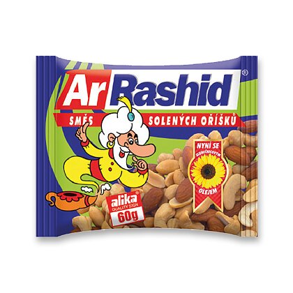Obrázok produktu Ar Rashid - zmes solených orieškov, 60 g