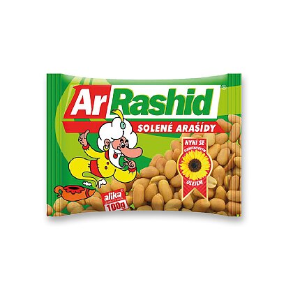 Obrázok produktu Ar Rashid - arašidy solené, 100 g