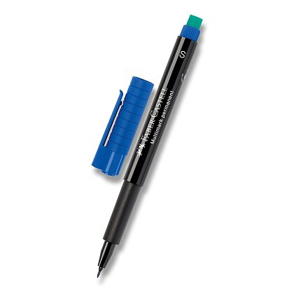 Obrázek produktu Faber-Castell OHP Marker 1523 S - permanentní popisovač - modrý