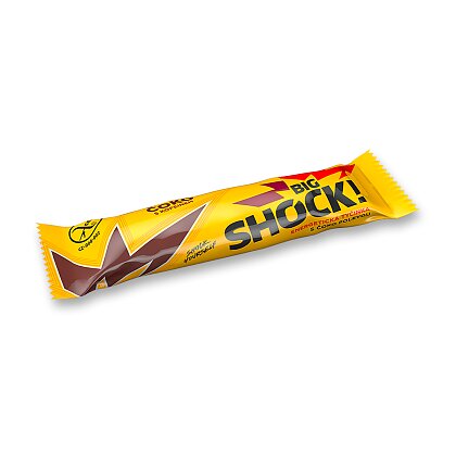 Obrázok produktu Big Shock! - energetická tyčinka s kofeínom - Čoko, 65 g