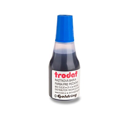 Obrázok produktu Trodat - pečiatková farba - 25 ml, modrá