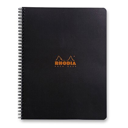 Product image Rhodia Classic - wirebound pad - A4+, 80 s., squared, black